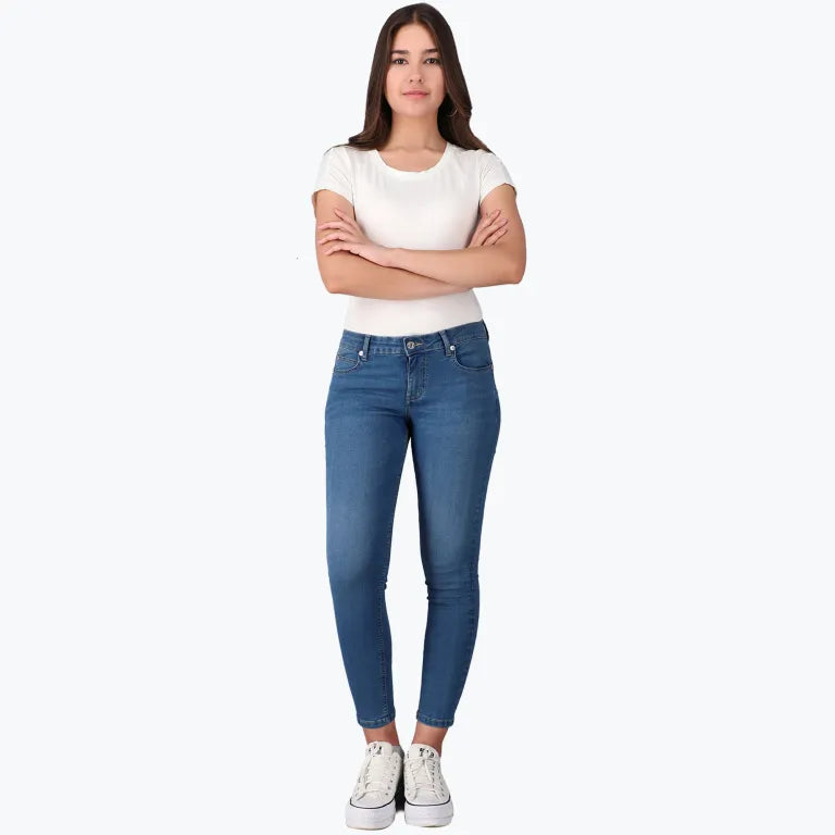 Leila Skinny Mid Rise D-cycle Eco