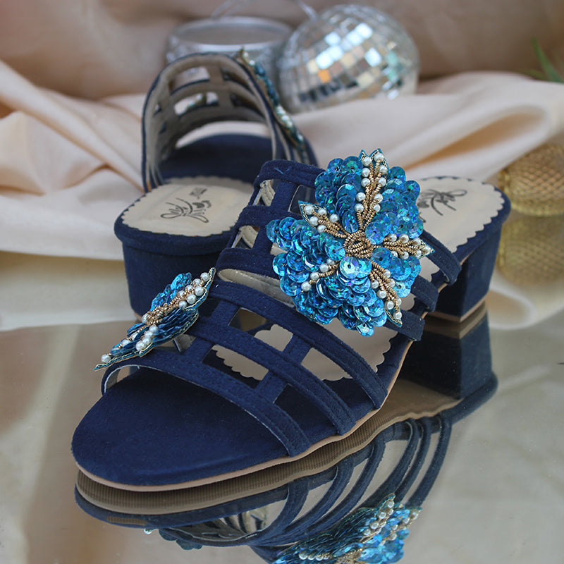 Block Heel Slipper