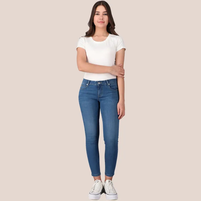Leila Skinny Mid Rise D-cycle Eco