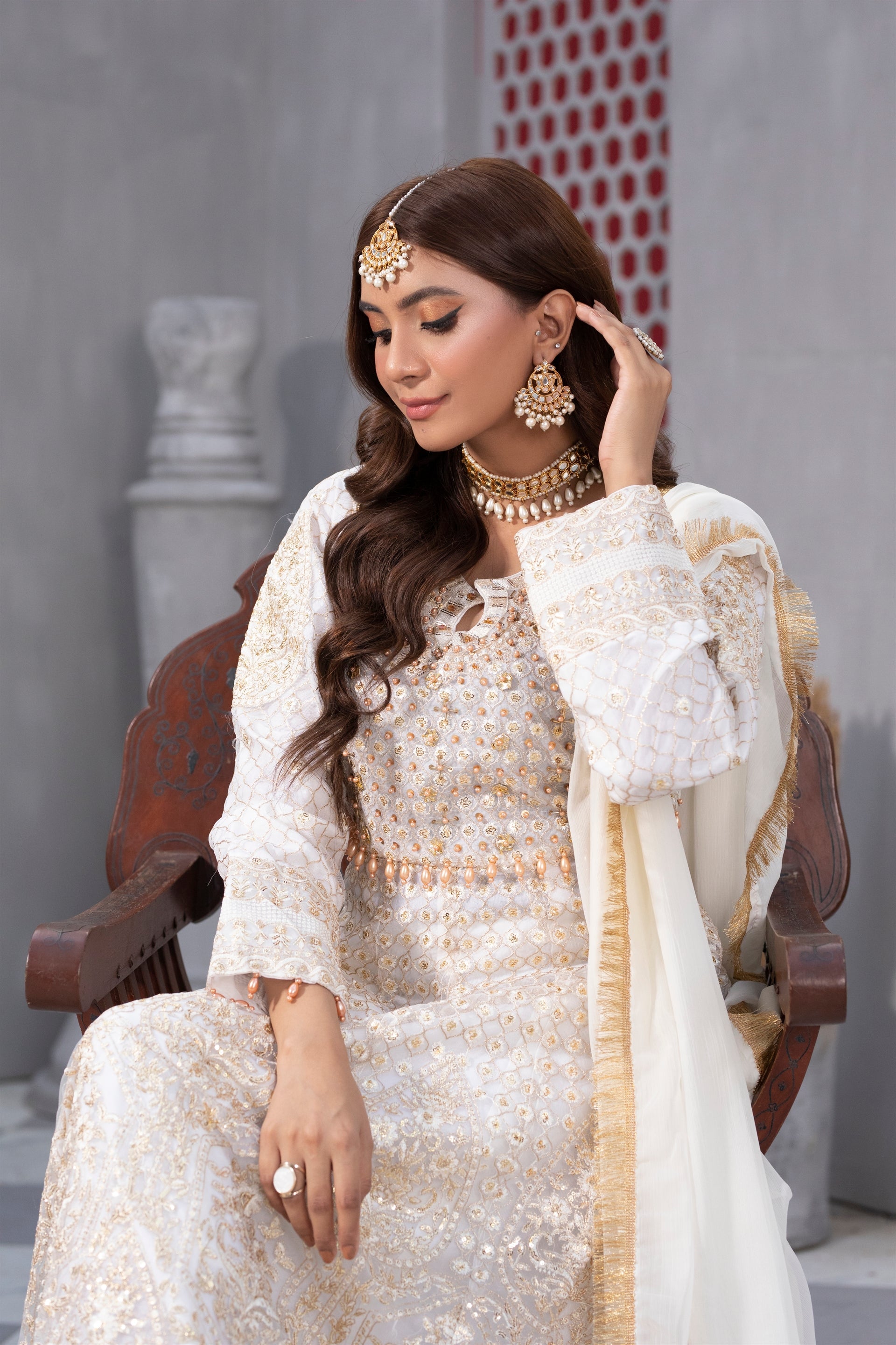 KURTI-B-002-FOR THE LOVE OFF WHITE