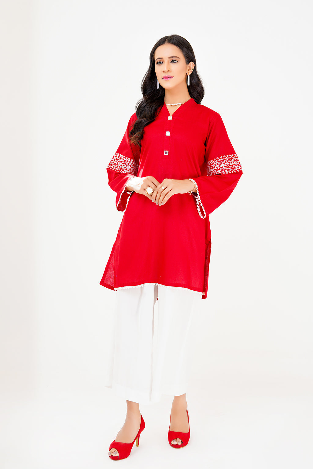 Raesa - PRET KURTI - CASUAL TOP - CASUAL SHIRT - KURTI