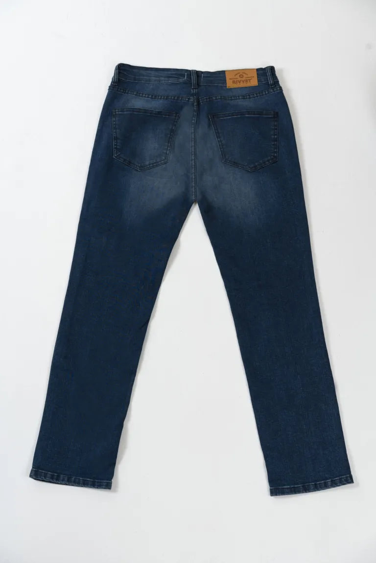 Nolan Slim Skinny Dark Blue Jeans