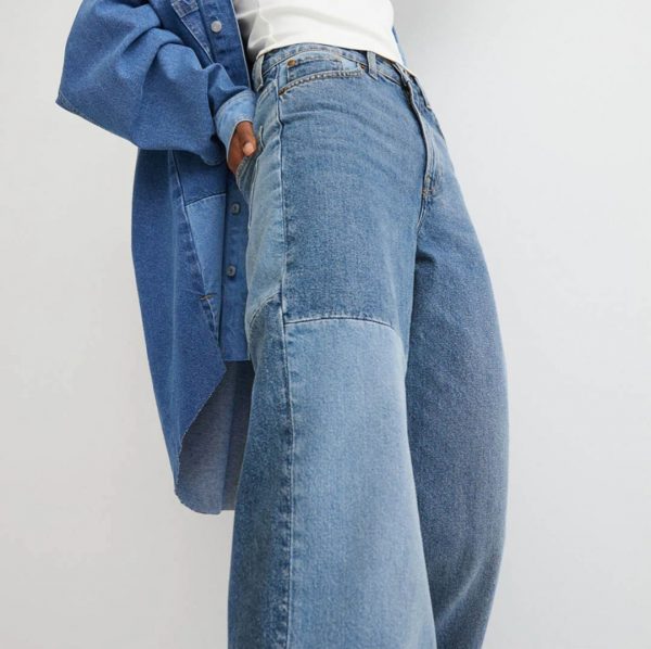 Two tone H&M denim jeans