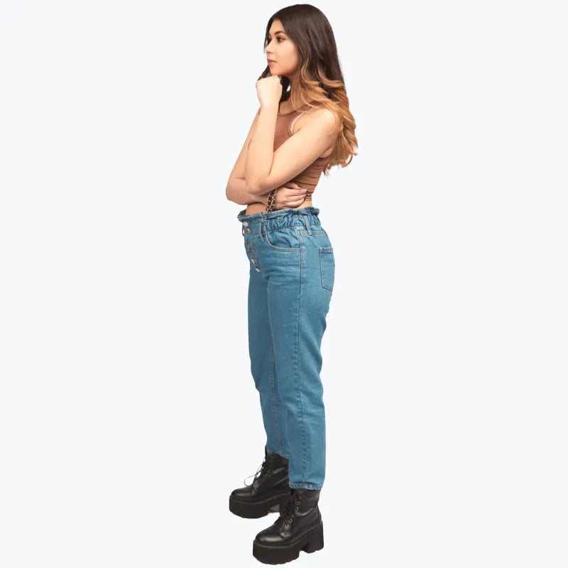 Jane Paper Fit Blue Jeans