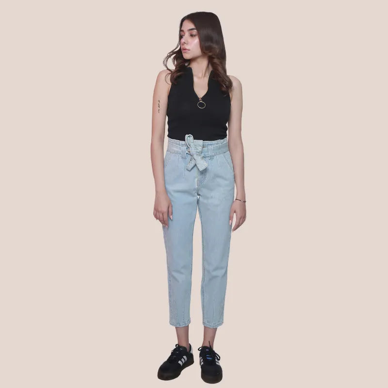 Jane Paper Fit Jeans Sky Blue