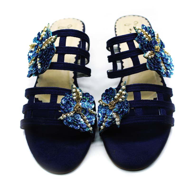 Block Heel Slipper