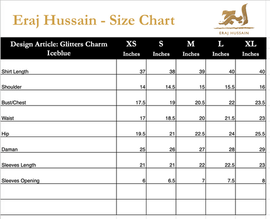 Glitters Charm Iceblue