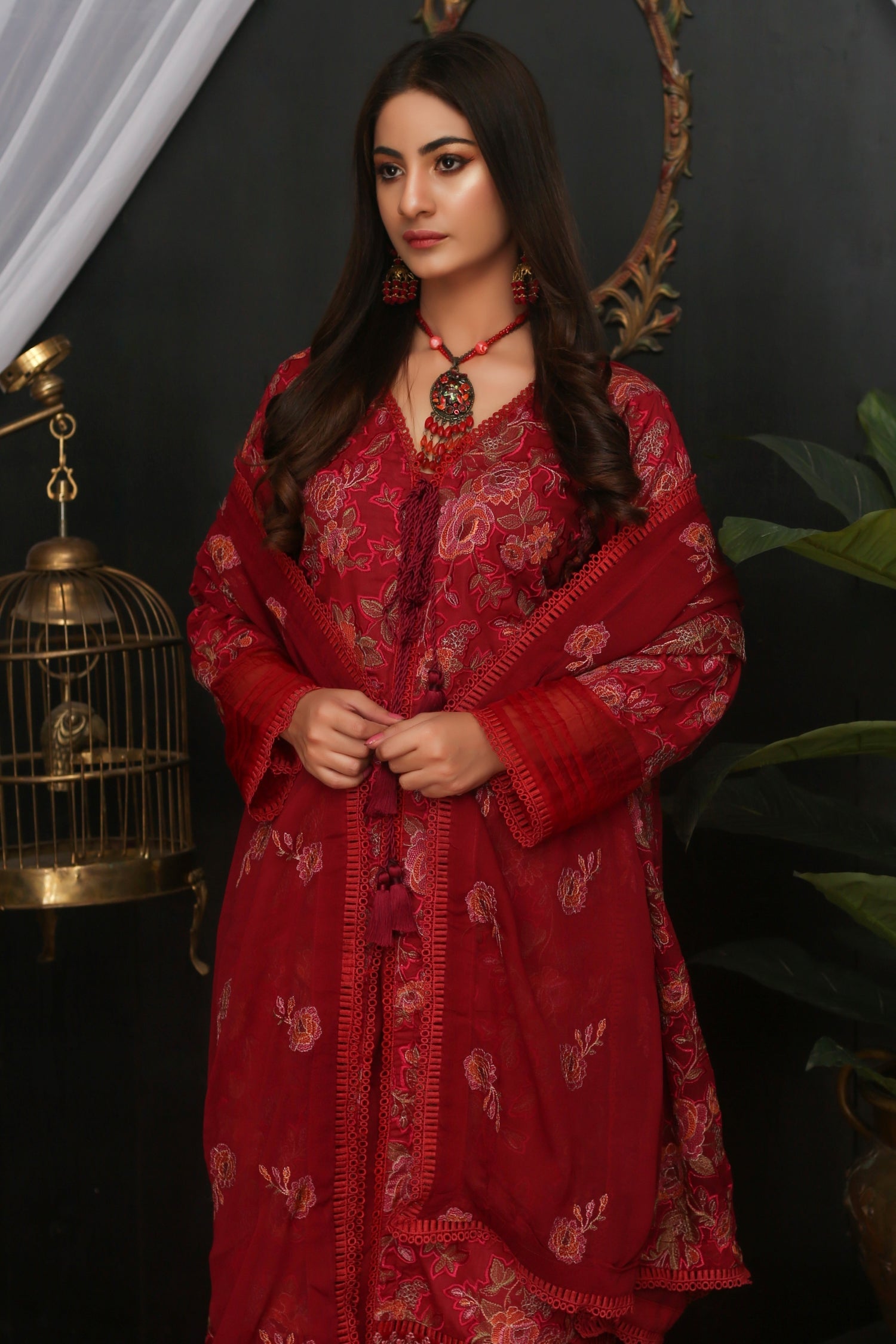 3 PC - Embroidered Lawn Suit