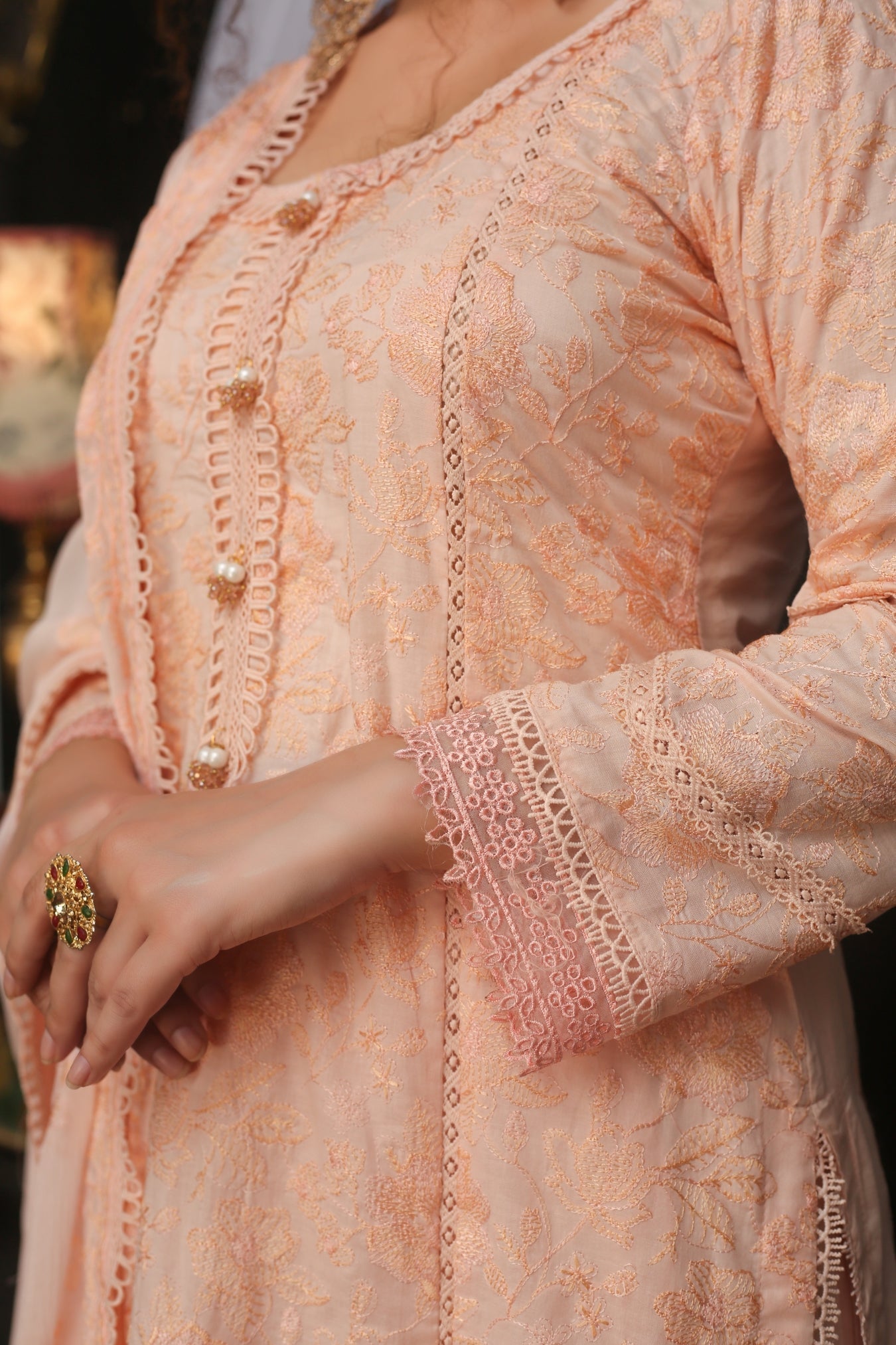 3 PC - Embroidered Lawn Suit